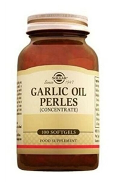 Solgar 100 كبسولة زيت سوفت جل جارليك