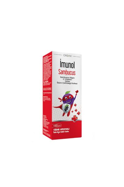 Orzax Imunol Sambucus Şurup 150 ml