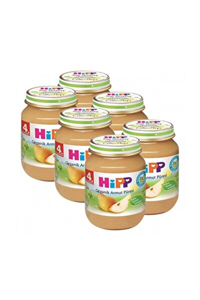 Hipp Organik Armut Püresi 125 Gr X 6 Adet