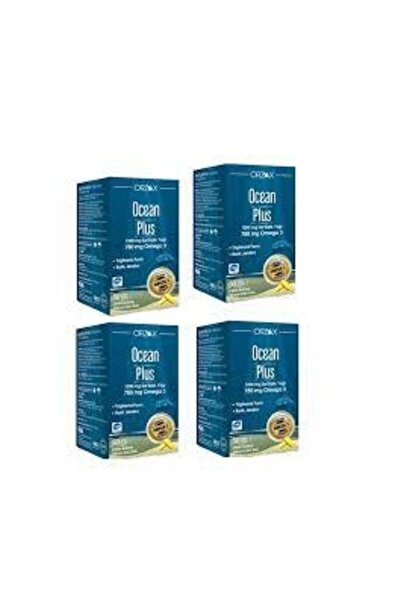 Orzax Ocean Plus Omega 3 1200mg 50 Kapsül 4 ADET