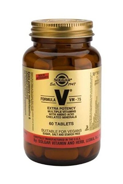 Solgar Vm-75 Multivitamin 60 Tablets
