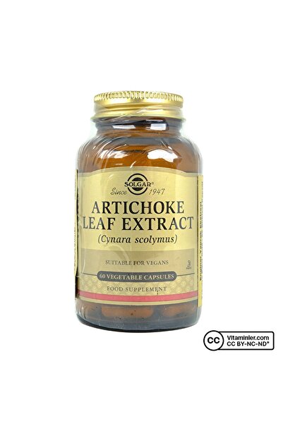Solgar Artichoke Leaf Extract 60 Kapsül - AROMASIZ