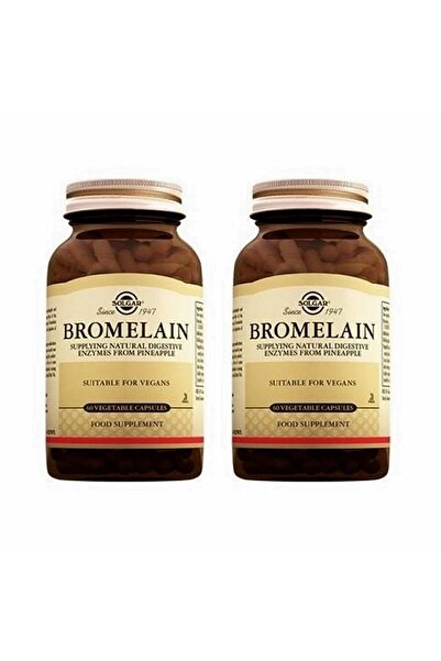 Solgar Bromelain 150 Mg 60 Kapsül 2 Adet