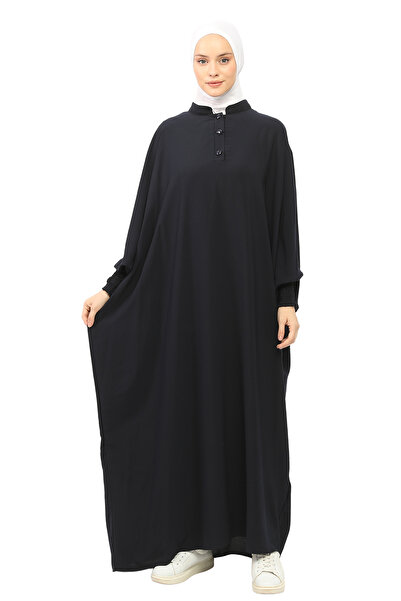 Altobeh Γυναικείο φόρεμα Medina Silk Abaya Ferace με χιτζάμπ φόρεμα με μανίκι...