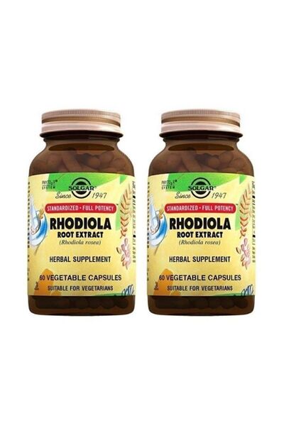 Solgar Rhodiola Root 60 Kapsül 2 Adet