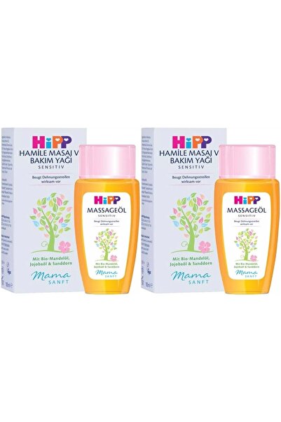 Hipp Mamasanft Hamile Masaj ve Bakım Yağı Sensıtıv 100ML (2 Li Set)
