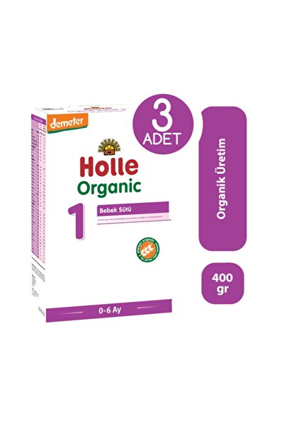 Holle Organik Bebek Sütü 1 400 Gr - 3'lü Paket