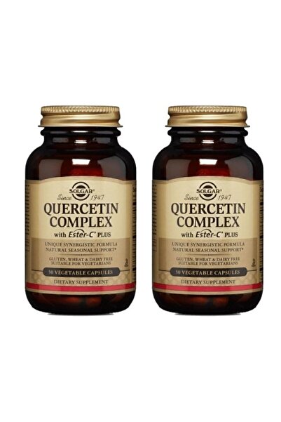 Solgar Quercetin Complex With Ester-c Plus 50 Kapsül 2 Adet