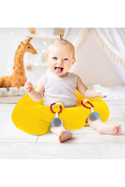 ESPEBA Rattle Yellow Baby Sitting Support Cushion Baby Seat