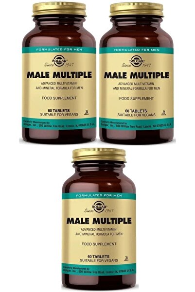 Solgar Male Multiple 60 Tablet 3 Adet