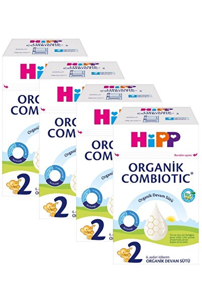 Hipp 2 Organik Bebek Sütü Combiotic 600 gr X 4 Adet