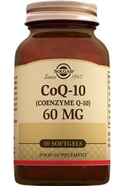 Solgar Coenzyme Q-10 60 Mg 30 Kapsül Antioksidan