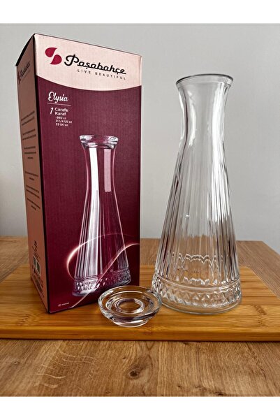 Paşabahçe Elysia Karaf Sürahi 940cc 950104 Kapaklıdır Orjin. Kutuludur