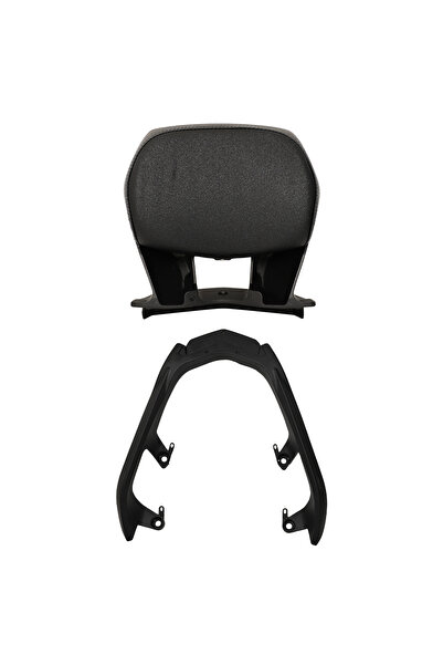 GP KOMPOZİT Yamaha XMAX 250-400 2018-2025 Uyumlu Dikişli Sissy Bar Siyah