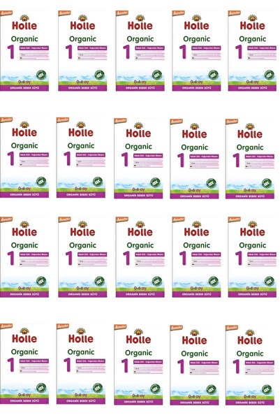 Holle ORGANİK 1 BEBEK SÜTÜ 400 GR 20 ADET