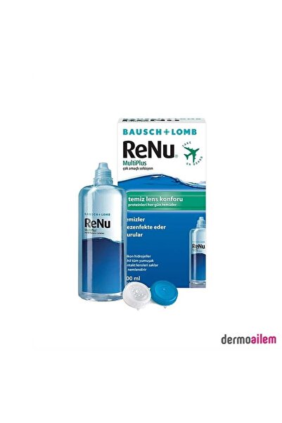 Bausch & Lomb Renu Multiplus Çok Amaçlı Lens Solüsyonu 100 ml