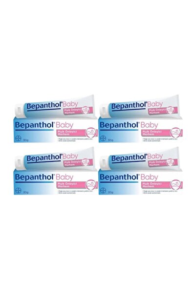 Bepanthol Ointment 30 Gr X4 Pieces Baby Rash Preventive