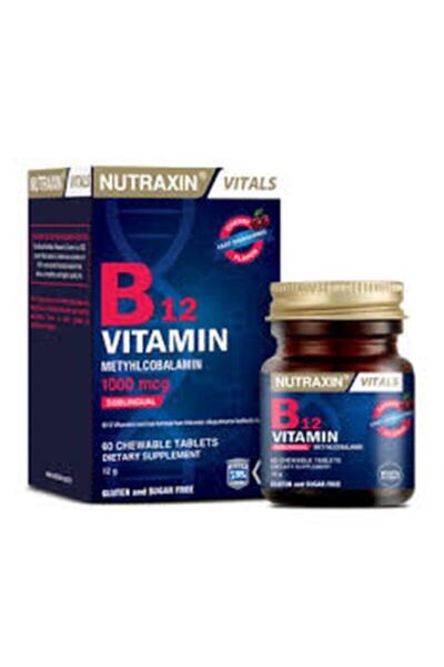 Nutraxin Vitals B12 Vitamin 60 Tablet