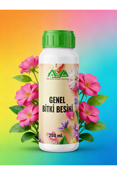 Avagro Tarım Genel Bitki Besini 250ml Kaliteli - Etkili - Yoğun Delüxe Bitki ...