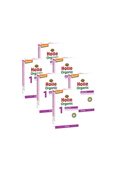 Holle Organik Bebek Sütü 1 400 Gr - 6'lı Paket