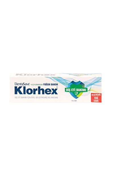 Dentasave Marka: Diş Macunu Klorhex Yoğun Bakım 75 Ml Kategori: Diş Macunu