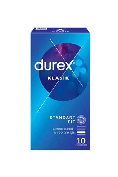 Durex Klasik Standart Fit 10'lu + 10 lu okey klasik