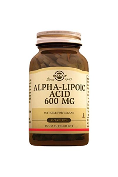 Solgar Alpha Lipoic Acid 600 mg 50 Tablet