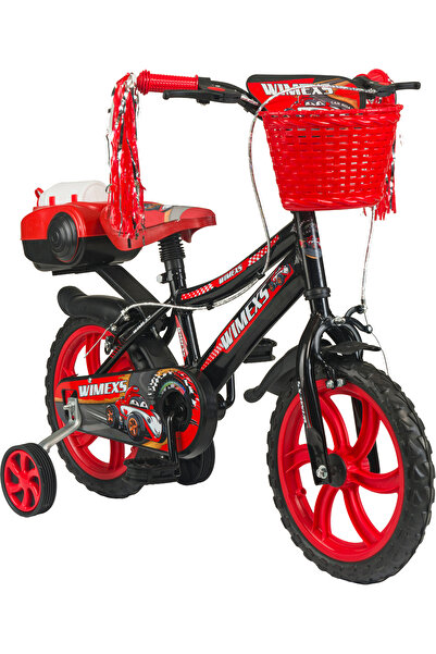 WİMEXS Wimexs 15 Jant Kırmızı Çocuk Bisikleti Yeni Sezon 3 4 5 6 Yaş Için Uyumlu