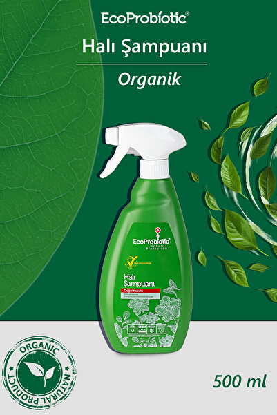 EcoProbiotic Halı Temizleme Şampuanı 500 ml | Organik, Leke & Kir Temizleyici
