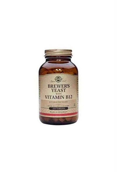 Solgar Brewer's Yeast With Vitamin B12 250 Tablet