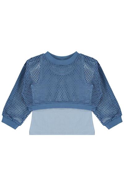 Civil Girls File Atletli 2-5 Years Old Sweatshirt - Green 3-4 Years Old