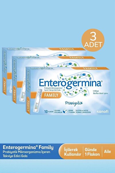 Enterogermina Family 10 Flakon 3 Adet