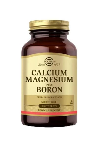 Solgar Calcium Magnesium Plus Boron 100 Tablet