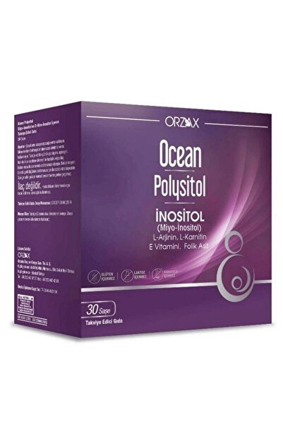 Ocean Polysitol 400 mcg 30 Saşe L-arginin,L-karnitin,E vitamini ve aktif form...