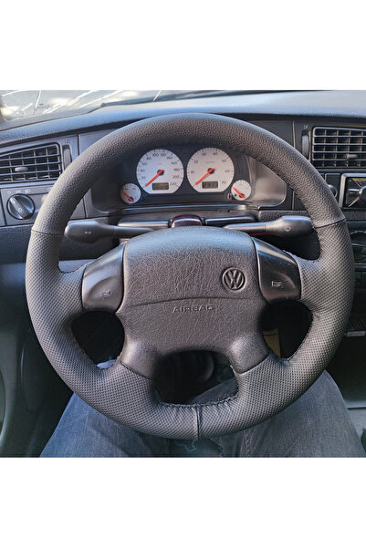 Detay Direksiyon kılıfı Volkswagen Polo 1998-skoda Felicia 4 Kenarlı Spor Desen