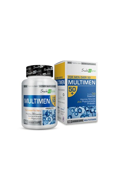 Suda Vitamin مولتيمن 50+ 50 كبسولة