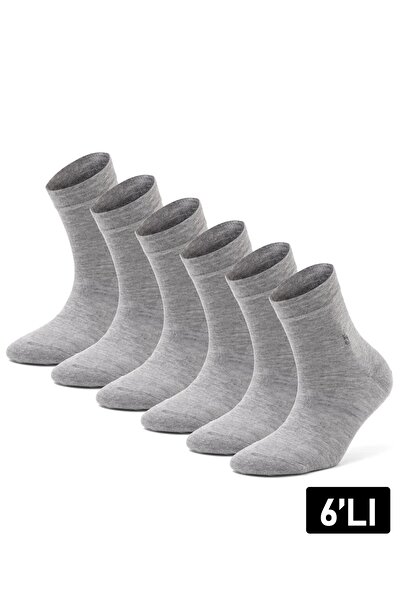 Just inner Men's Socks 6-Piece Half Socks (Bamboo)