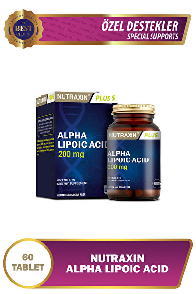 Nutraxin Alfa Lipoik Asit 200 Mg 60 Tablet