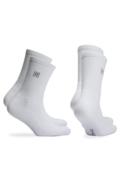 NORFOLK Barkley Білі бавовняні щоденні спортивні шкарпетки - з амортизацією, ...