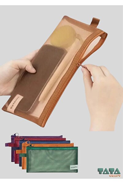 TATA CRAFT B6 FİLE KIRTASİYE KOZMETİK DÜZENLEME ÇANTASI KALEMLİK