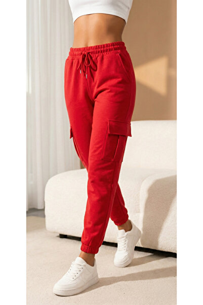 Miyalon Women's Pocketed Lace-Up Elastic Tight-Legged Comfortable Sweatpants,...