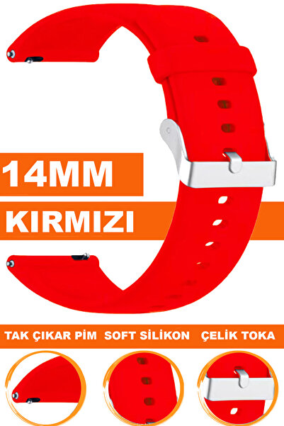 COBRA 14mm Fossil-Welder-Casio-Seiko-Omega-Armani Watch Compatible Silicone W...