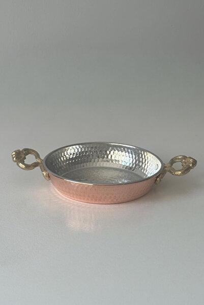 maison matmazel El Yapımı Saf Bakır Tava | Yumurta & Kahvaltı İçin Özel, Çift...