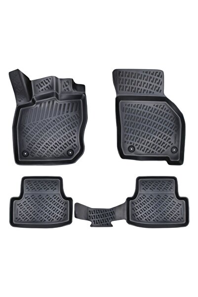 Rizline Volkswagen Golf 8 Havuzlu 3D Paspas ve asma koku | Otomatik Vites