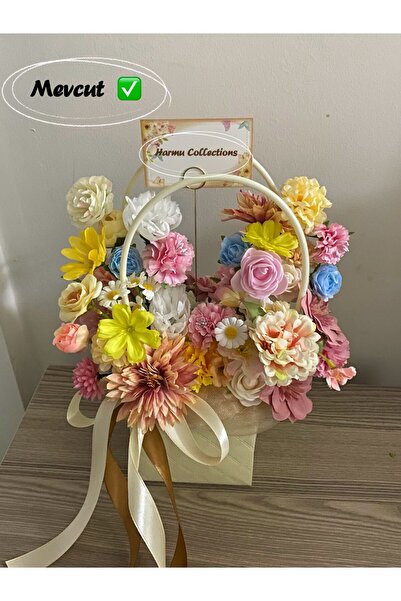 Çiçek Harmu Collections el işi modern aranjmanı özel hediye dekorasyon öğretm...