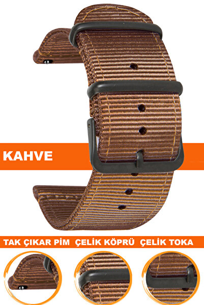 COBRA Movetime Mt40 Model Uyumlu Nato Kumaş Saat Kordonu Kayışı MT40