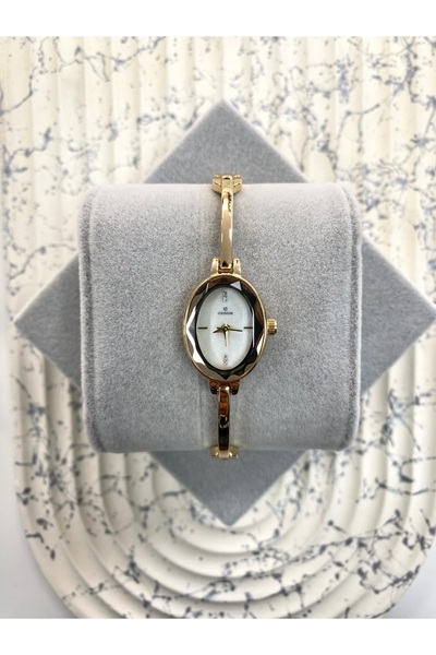 Coliseum Vintage Inside White Gold Women's Wristwatch