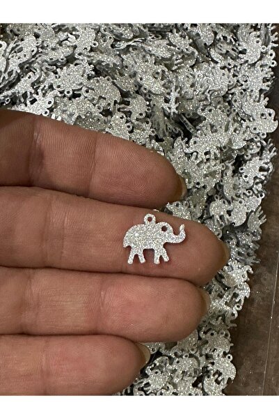 Gönülden Tasarım 20 gr margele de bijuterii din plastic perforat cu sclipici,...