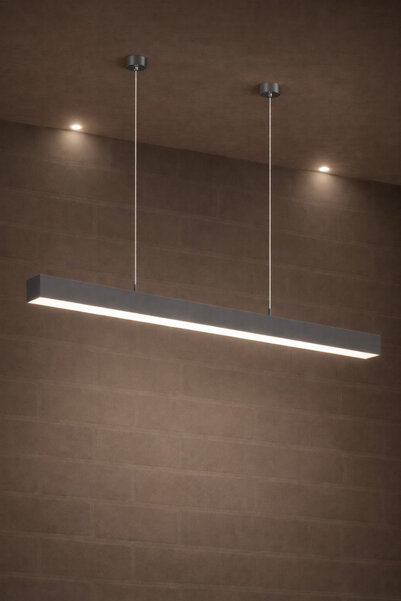 dizano Lineer LED Aydınlatma 100cm 4000K Günışığı, Salon ve Ofis Kullanımı, S...