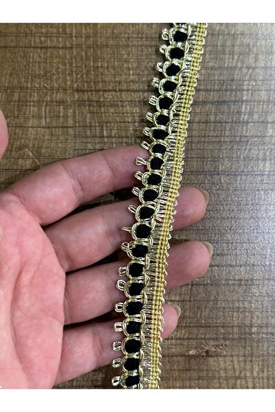 Gönülden Tasarım EN 2 CM VARAKLI İŞLEME DEKORATİF ŞERİT DİKİŞ AKSESUARI 1 METRE